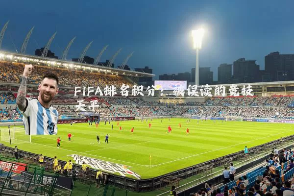 FIFA排名积分:被误读的竞技天平